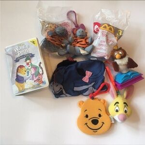 Lot of Winnie the Pooh McDonald’s Toys